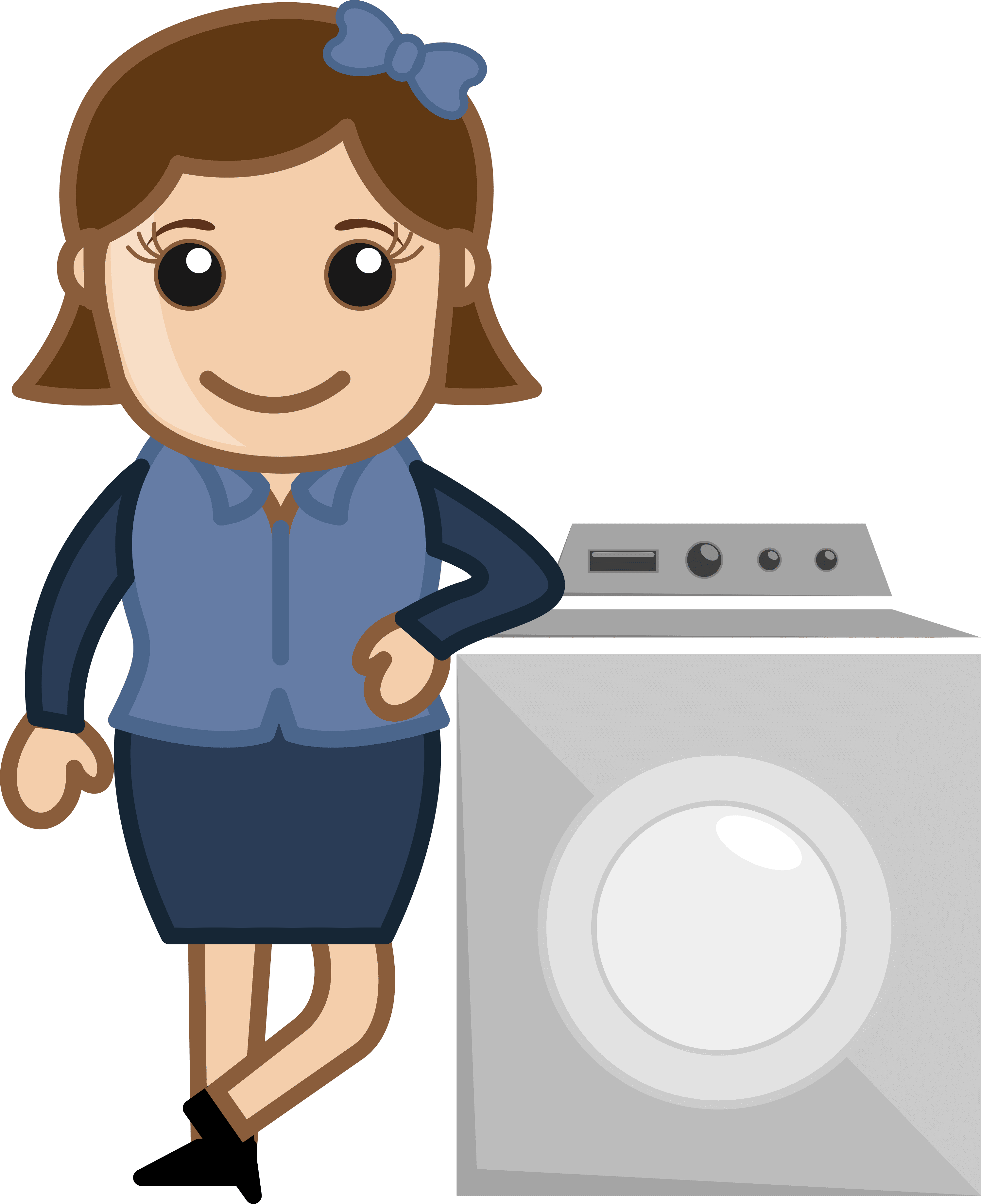 woman-with-washing-machine